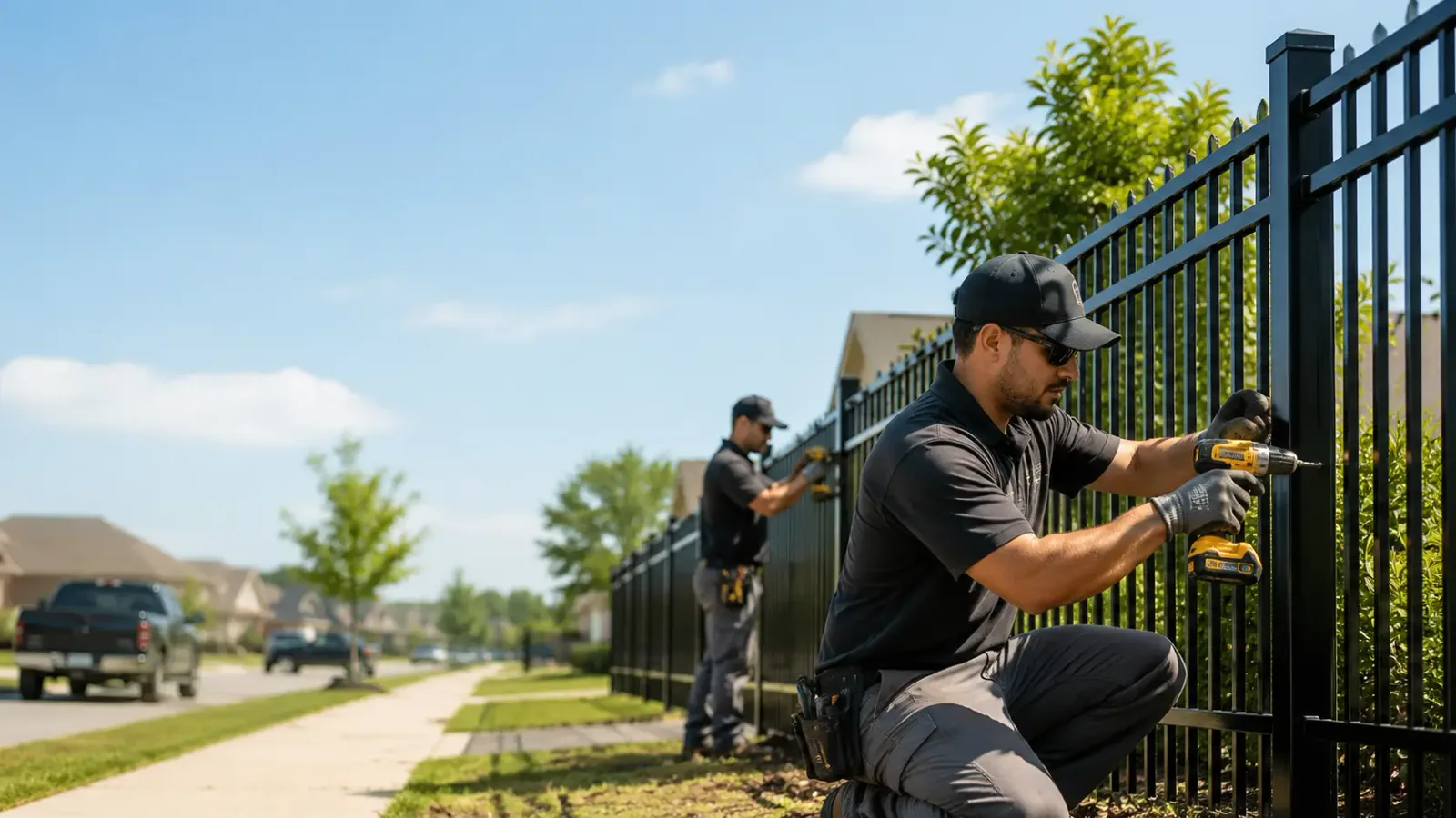 Metal Fence Installation in El Paso, AR